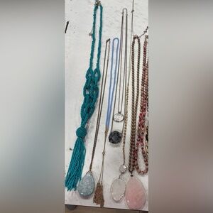 Boho Beaded Statement Necklace Bundle